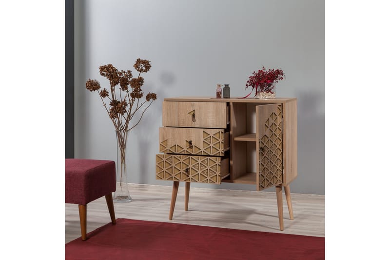 Brokind Byrå 90 cm - Brun - Förvaring - Förvaringsmöbler - Byrå - Hallbyrå