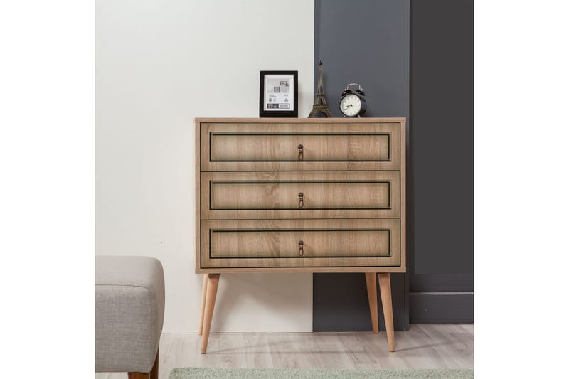 Brokind Byrå 90 cm - Brun - Förvaring - Förvaringsmöbler - Byrå - Hallbyrå