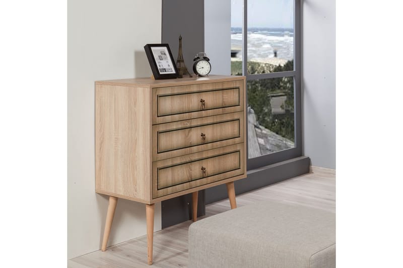 Brokind Byrå 90 cm - Brun - Förvaring - Förvaringsmöbler - Byrå - Hallbyrå