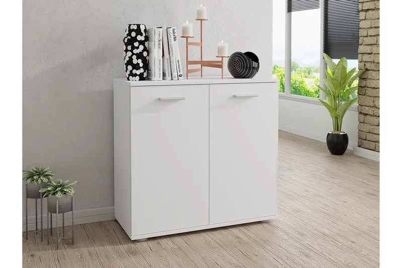 Byrå 71 cm - Vit - Förvaring - Förvaringsmöbler - Byrå