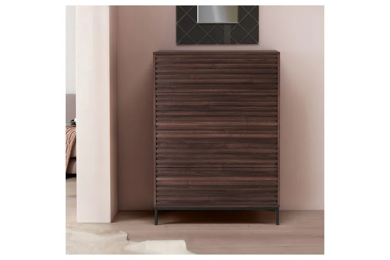 Byrå Celine Brun - Brun - Förvaring - Förvaringsmöbler - Byrå - Hallbyrå