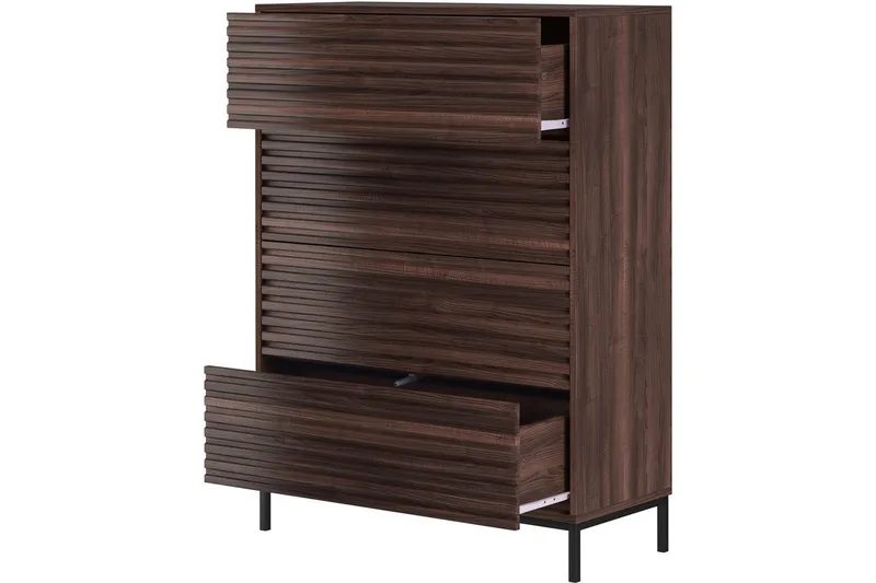 Byrå Celine Brun - Brun - Förvaring - Förvaringsmöbler - Byrå - Hallbyrå