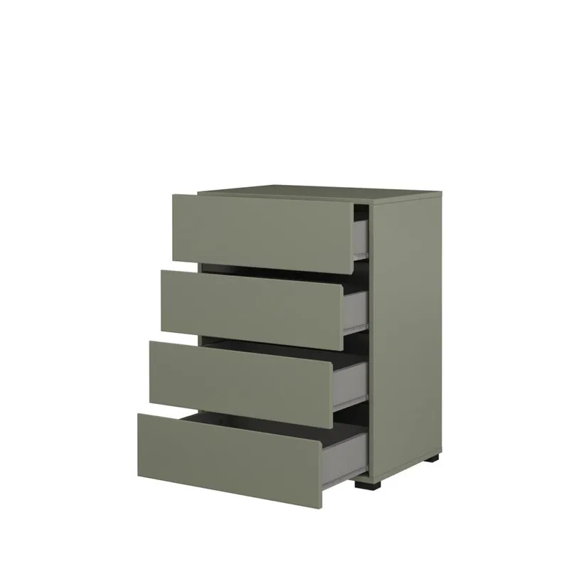 Byrå Cross med 4 lådor - Grön - Förvaring - Förvaringsmöbler - Byrå - Hallbyrå