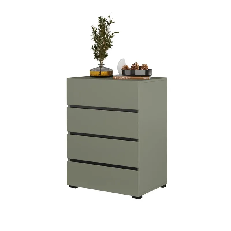 Byrå Cross med 4 lådor - Grön - Förvaring - Förvaringsmöbler - Byrå - Hallbyrå