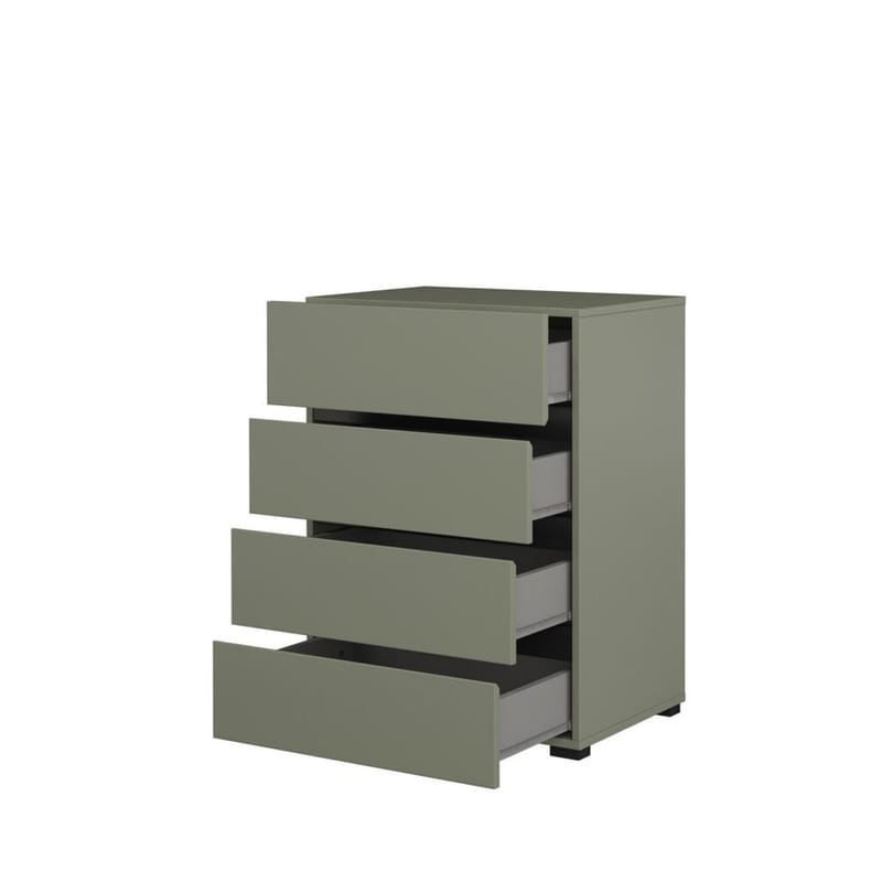 Byrå Cross med 4 lådor - Grön - Förvaring - Förvaringsmöbler - Byrå - Hallbyrå