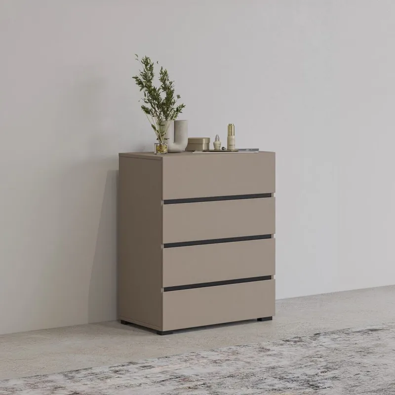 Byrå Cross med 4 lådor - Kongo - Förvaring - Förvaringsmöbler - Byrå - Hallbyrå