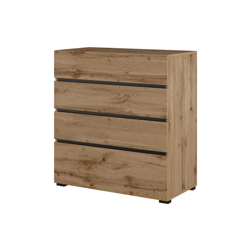 Byrå Cross S med 4 lådor - Wotan Ek - Förvaring - Förvaringsmöbler - Byrå - Hallbyrå