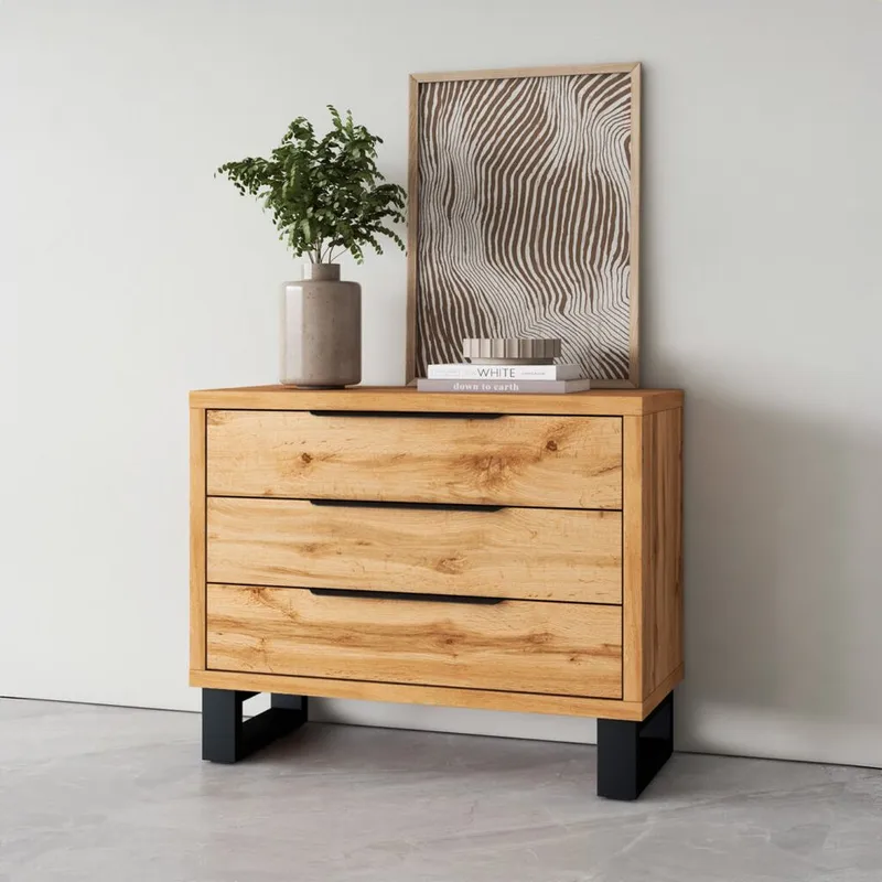 Byrå Halle S med 3 lådor - Förvaring - Förvaringsmöbler - Byrå - Hallbyrå