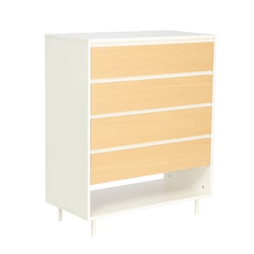 Byrå Herta 80x40x97 cm - vit/ljust trä - Förvaring - Förvaringsmöbler - Byrå - Hallbyrå