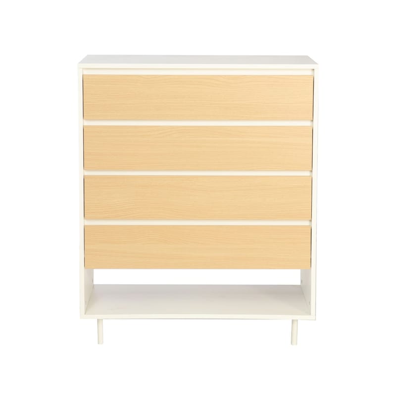 Byrå Herta 80x40x97 cm - vit/ljust trä - Förvaring - Förvaringsmöbler - Byrå - Hallbyrå