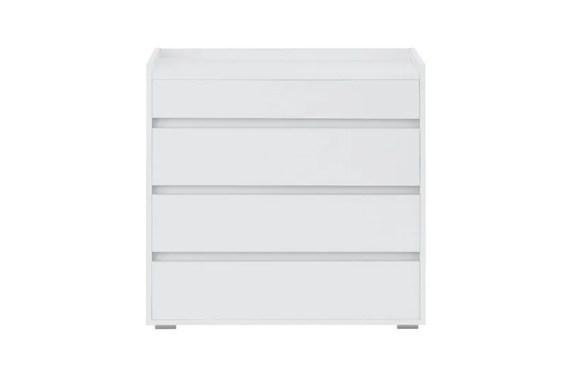 Byrå Kosmo Vit, 4 lådor - Vit, 4 lådor - Förvaring - Förvaringsmöbler - Byrå - Hallbyrå