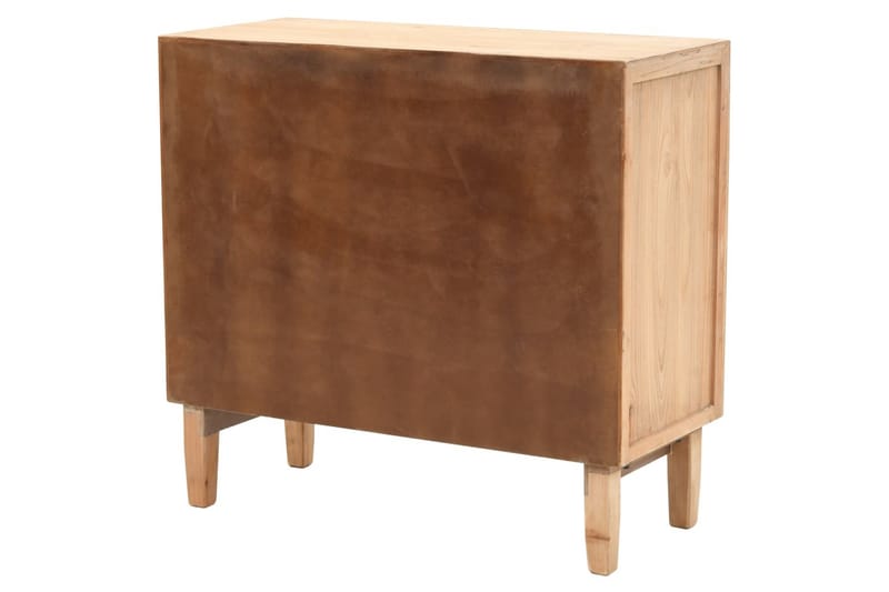 Byrå massivt granträ 80x36x75 cm - Brun - Förvaring - Förvaringsmöbler - Byrå