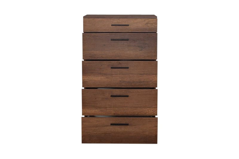 Byrå Matul Valnöt - Rödfärgat trä - Förvaring - Förvaringsmöbler - Byrå - Hallbyrå