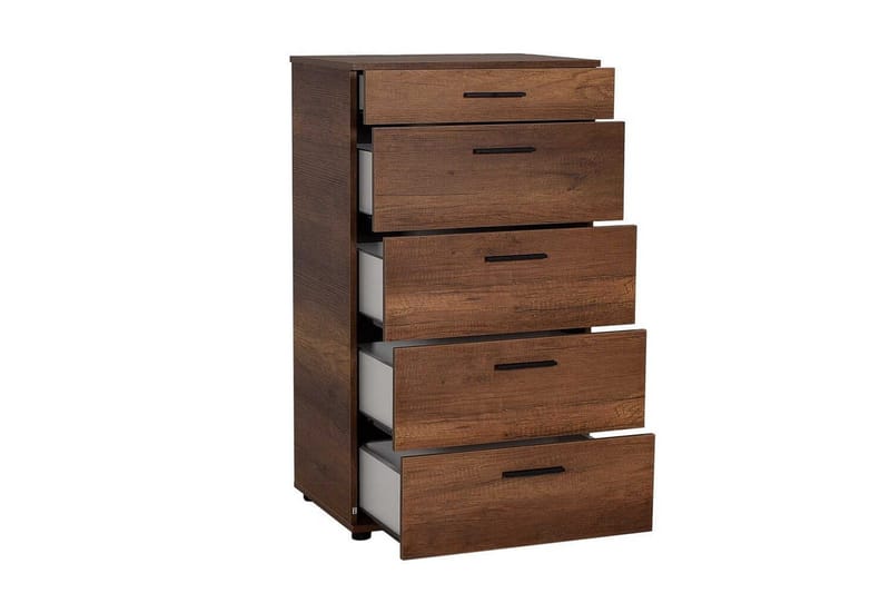 Byrå Matul Valnöt - Rödfärgat trä - Förvaring - Förvaringsmöbler - Byrå - Hallbyrå