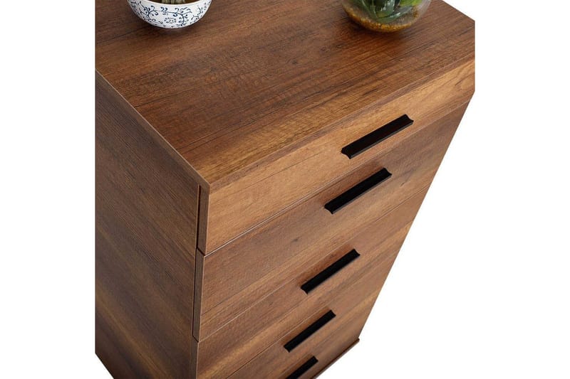 Byrå Matul Valnöt - Rödfärgat trä - Förvaring - Förvaringsmöbler - Byrå - Hallbyrå