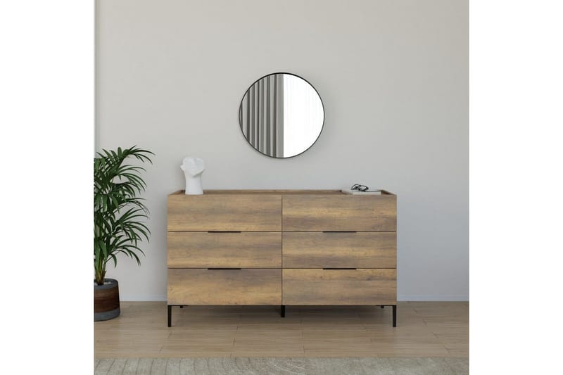 Byrå Matul Valnöt - Valnöt - Förvaring - Förvaringsmöbler - Byrå