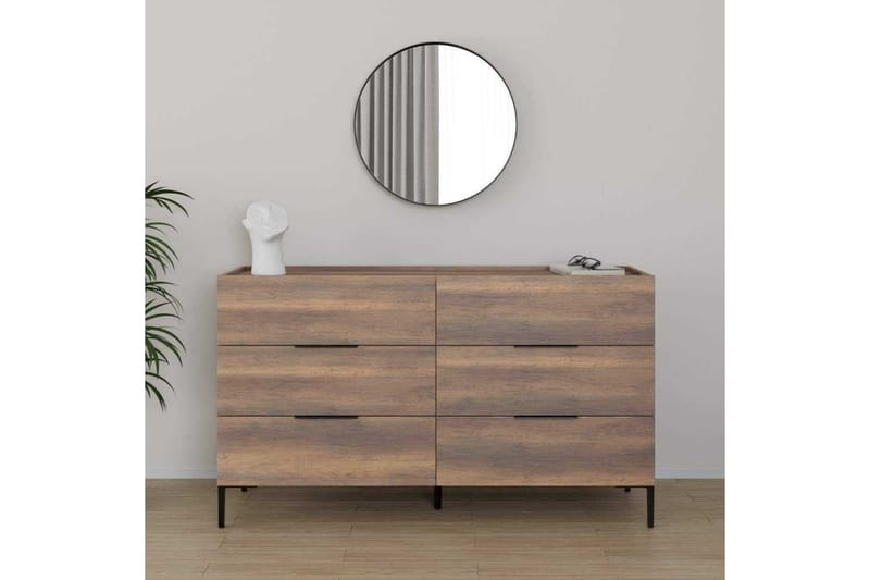 Byrå Matul Valnöt - Valnöt - Förvaring - Förvaringsmöbler - Byrå