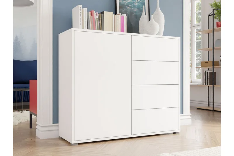 Byrå - Vit - Förvaring - Förvaringsmöbler - Byrå - Hallbyrå