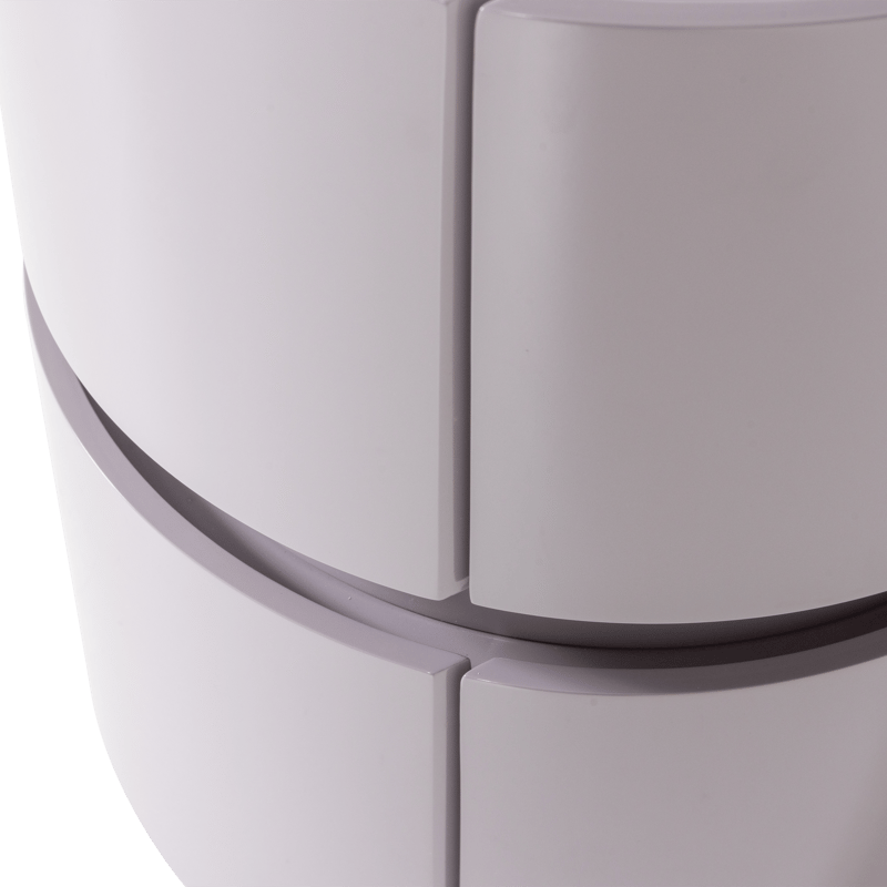 Byrå/Nattduksbord Lunex 40 cm - Ljusgrå - Möbler - Bord & matgrupper - Avlastningsbord - Sängbord & nattduksbord