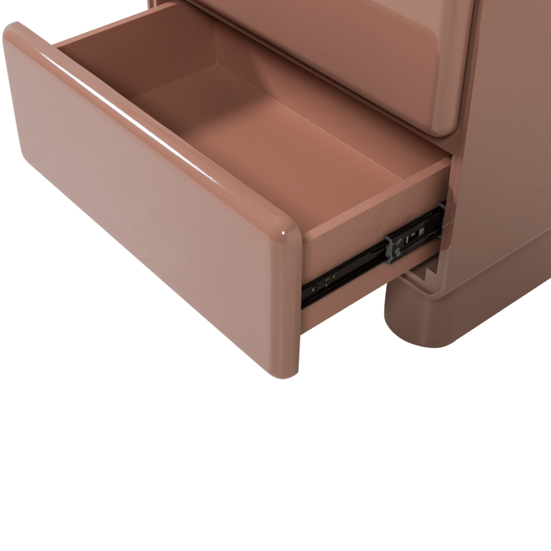 Byrå/Nattduksbord Lustra 57 cm - Gammalrosa - Förvaring - Förvaringsmöbler - Byrå - Hallbyrå