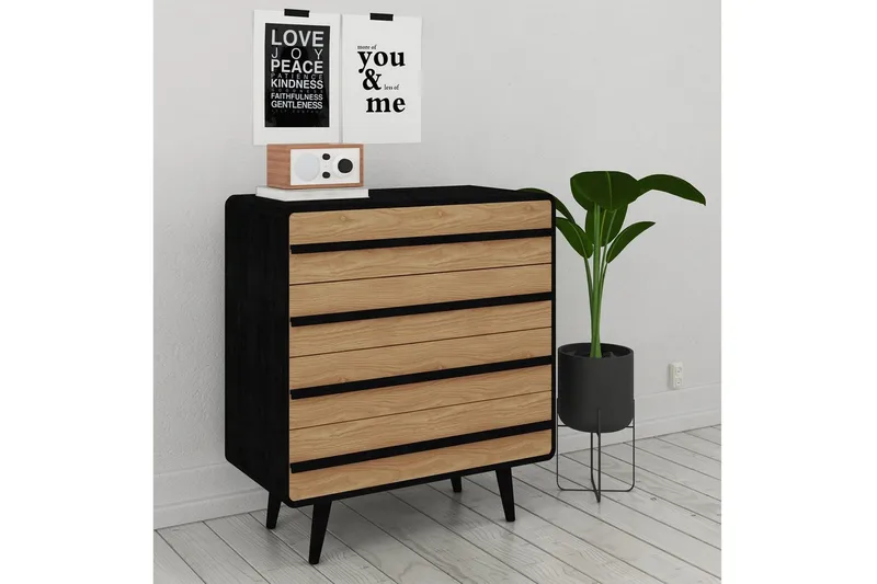 Byrå Chantal Natur - Natur - Förvaring - Förvaringsmöbler - Byrå - Hallbyrå