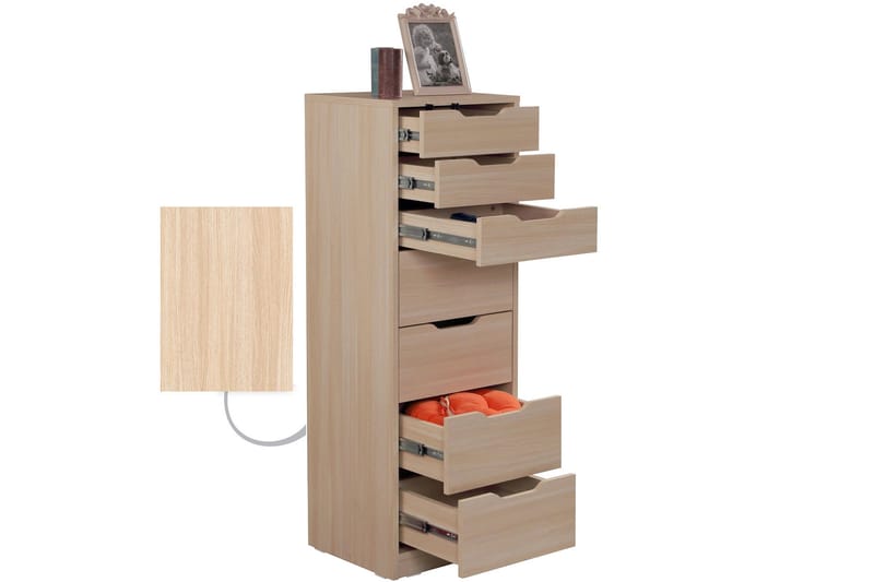 Comfortale Byrå - Brun - Förvaring - Förvaringsmöbler - Byrå - Hallbyrå