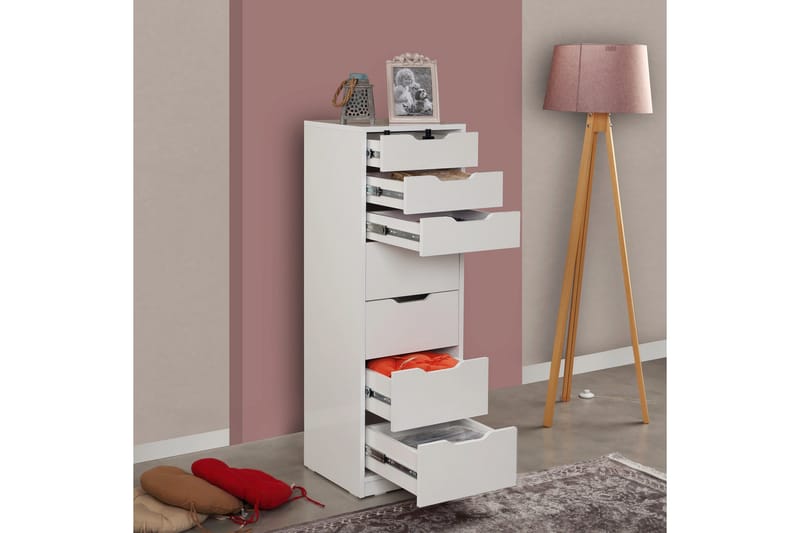 Comfortale Byrå - Vit - Förvaring - Förvaringsmöbler - Byrå - Hallbyrå
