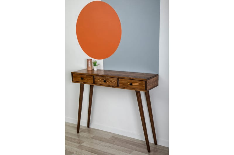 Dalovice Byrå 110x30 cm - Mörkbrun - Möbler - Bord & matgrupper - Avlastningsbord - Konsolbord & sidobord