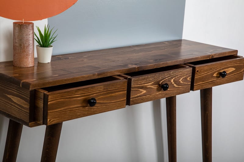 Dalovice Byrå 110x30 cm - Mörkbrun - Möbler - Bord & matgrupper - Avlastningsbord - Konsolbord & sidobord