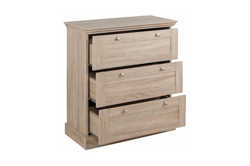 Dareia Byrå 75 cm - Brun - Förvaring - Förvaringsmöbler - Byrå - Hallbyrå