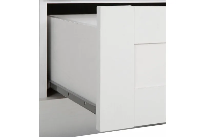 Dareia Byrå 75 cm - Vit/Brun - Förvaring - Förvaringsmöbler - Byrå - Hallbyrå