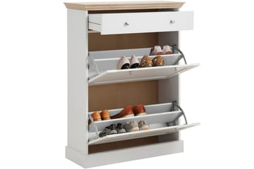 Dareia Skolåda 80 cm - Vit/Brun - Förvaring - Förvaringsmöbler - Byrå