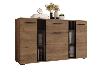 Deardorf Komoda 140 cm - Trä/natur/Vit - Förvaring - Förvaringsmöbler - Byrå - Hallbyrå