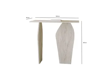 Decorotika Byrå 100 cm - Travertine - Möbler - Bord & matgrupper - Avlastningsbord - Konsolbord & sidobord