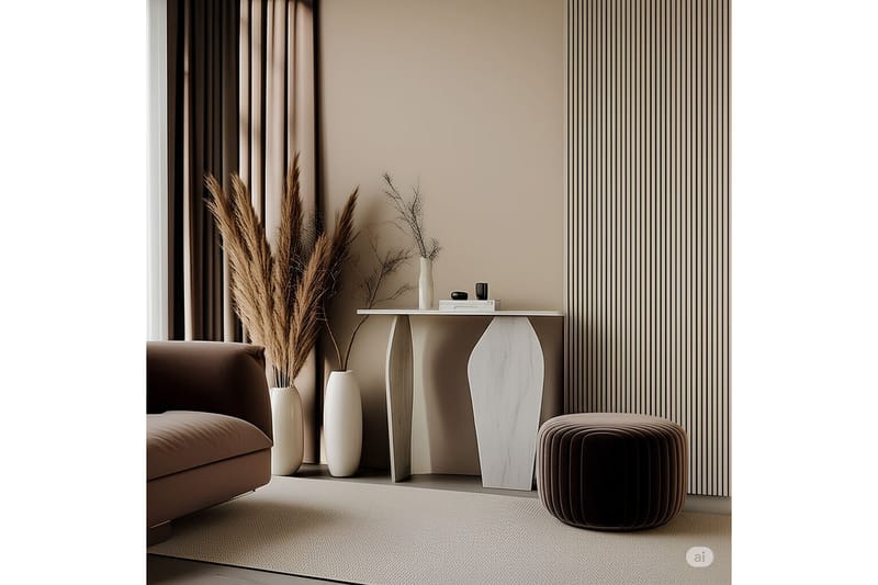 Decorotika Byrå 100 cm - Travertine - Förvaring - Förvaringsmöbler - Byrå - Hallbyrå