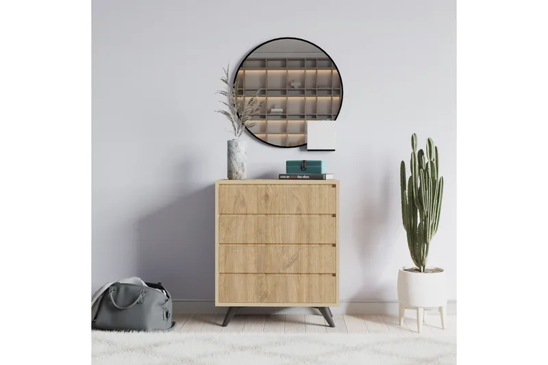 Desgrar Byrå 70x86 cm - Brun - Förvaring - Förvaringsmöbler - Byrå - Hallbyrå