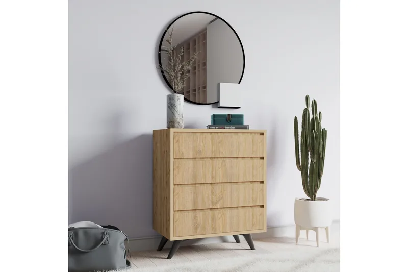 Desgrar Byrå 70x86 cm - Brun - Förvaring - Förvaringsmöbler - Byrå - Hallbyrå