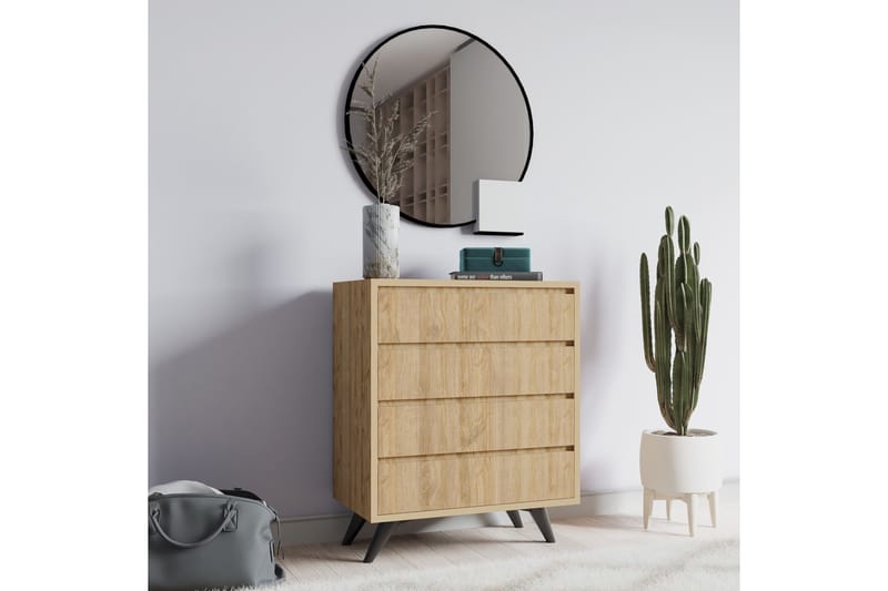 Desgrar Byrå 70x86 cm - Brun - Förvaring - Förvaringsmöbler - Byrå - Hallbyrå