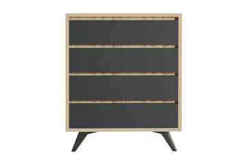 Desgrar Byrå 70x86 cm - Brun - Förvaring - Förvaringsmöbler - Byrå - Hallbyrå