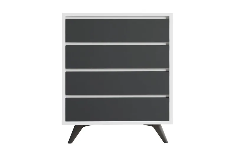 Desgrar Byrå 70x86 cm, Vit