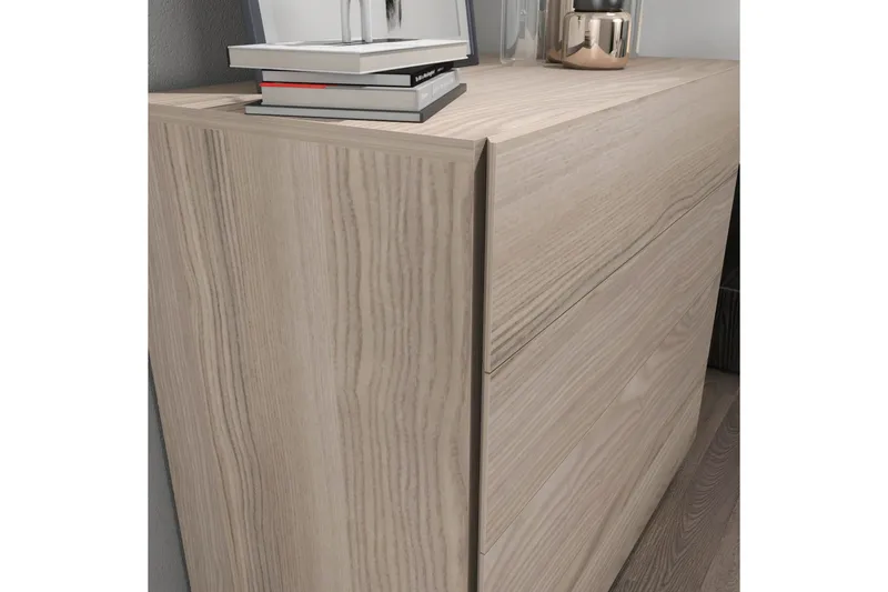 Desgrar Byrå 90x81,6 cm - Brun - Förvaring - Förvaringsmöbler - Byrå - Hallbyrå