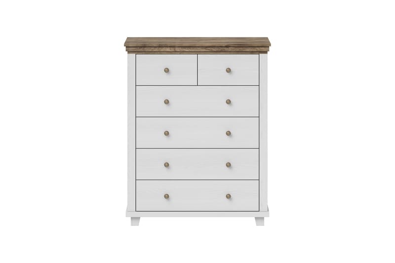 Doade Byrå 90x42x112,5 cm - Askgrå/Natur - Förvaring - Förvaringsmöbler - Byrå - Hallbyrå