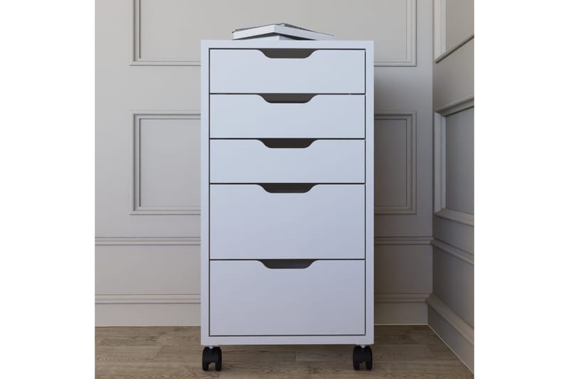 Durusu Byrå 40 cm - Vit - Förvaring - Förvaringsmöbler - Byrå - Hallbyrå