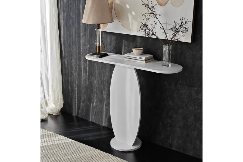 Byrå Ellittica Vit - Vit - Förvaring - Förvaringsmöbler - Sideboard & skänk