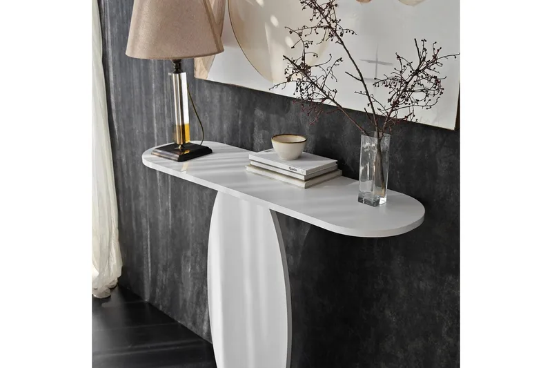 Byrå Ellittica Vit - Vit - Förvaring - Förvaringsmöbler - Sideboard & skänk