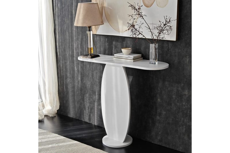 Byrå Ellittica Vit - Vit - Förvaring - Förvaringsmöbler - Sideboard & skänk