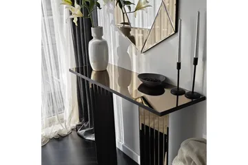 Ezlyn Byrå 105 cm - Brons - Möbler - Bord & matgrupper - Avlastningsbord - Konsolbord & sidobord