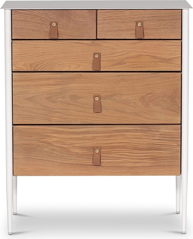 Flash byrå - Vit/oljad ek - Vit/oljad ek - Förvaring - Förvaringsmöbler - Byrå - Hallbyrå