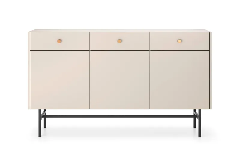 Francisca Byrå 155 cm - Cashmere - Förvaring - Förvaringsmöbler - Byrå