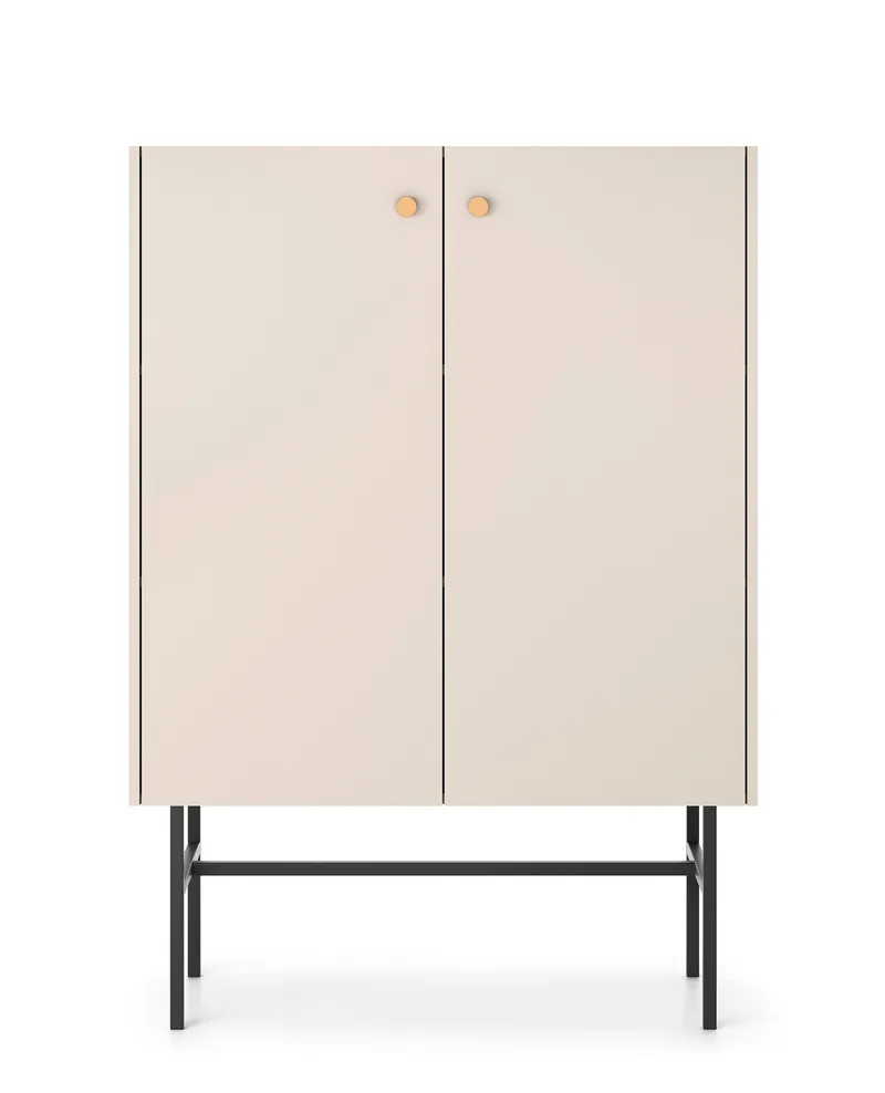 Francisca Byrå 93 cm - Cashmere - Förvaring - Förvaringsmöbler - Byrå - Hallbyrå